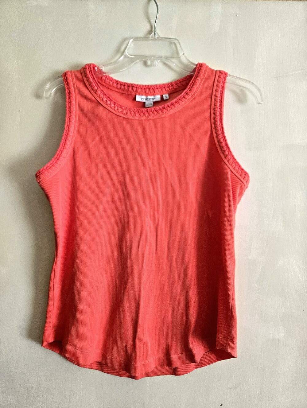 Coral Knit Tank Top - Women's Sleeveless Tee